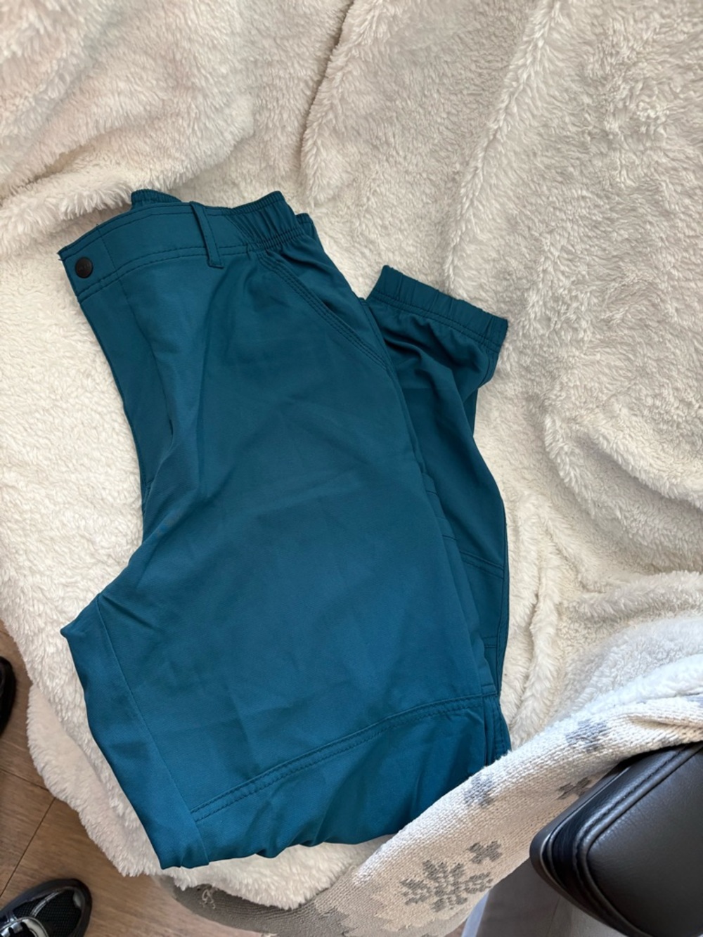Carhartt Teal cargó utility scrub Pants